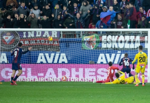 "La Liga": "Eibar" parodė jėgą prieš "Espanyol"