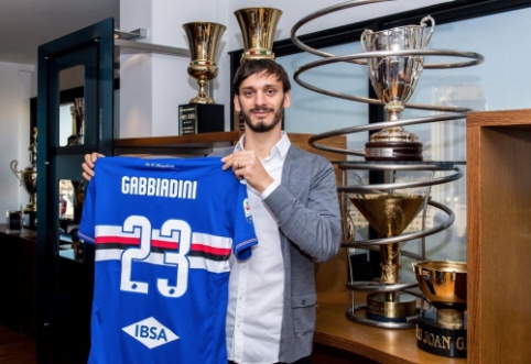 Oficialu: M. Gabbiadini grįžta rungtyniauti į Italiją
