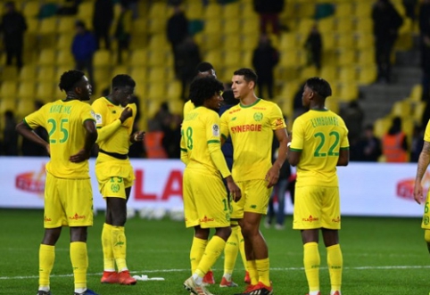 "Ligue 1": "Nantes" varžovus nubaudė dviem įvarčiais