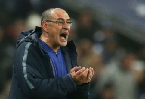 "Chelsea" žaidėjai nebetiki M.Sarri: mano, jog būsimas mačas jam gali būti paskutinis