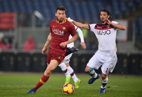 "Serie A": "Roma" palaužė "Bologna"