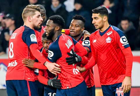 "Ligue 1": "Lille" nepasigailėjo "Nice"