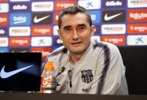 E. Valverde: "Manau, kad "Barca" ateityje galėtų treniruoti moteris"