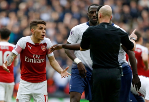 Pasigailėjimo nesulaukta: L. Torreira suspenduotas trejoms rungtynėms