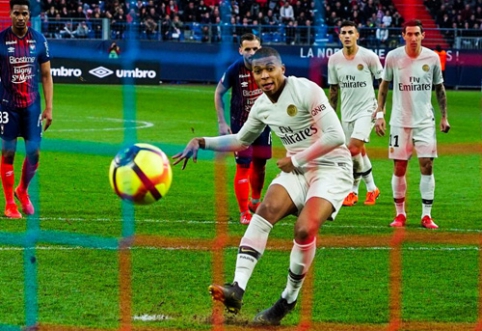 K.Mbappe išgelbėjo PSG ekipą, "Monaco" sužaidė lygiosiomis