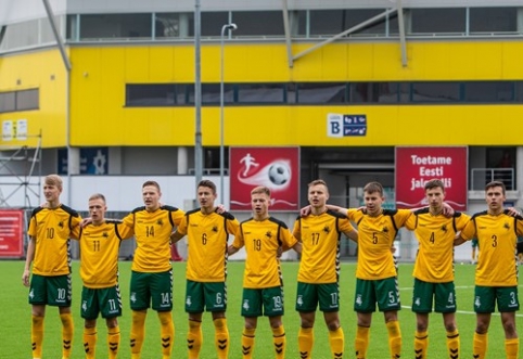 Estai sugrąžino U-17 rinktinę į realybę