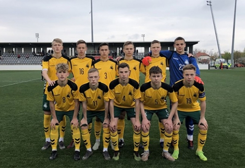 U-17 rinktinė dalyvaus turnyre Estijoje