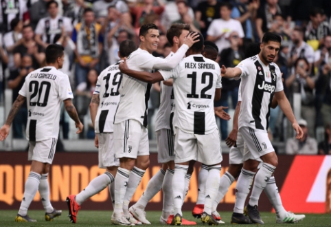 "Juventus" aštuntą kartą iš eilės tapo Italijos čempionais