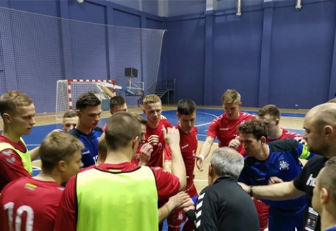 Lietuvos futsal rinktinė sugebėjo garbingiau pasipriešinti gruzinams