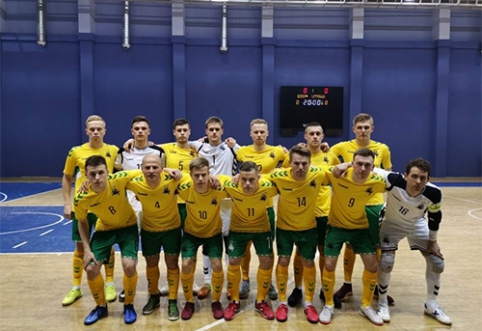 Lietuvos futsal rinktinė - po gruzinų kojomis