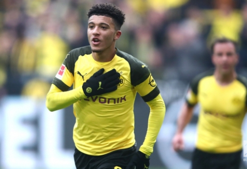 J. Sancho dublis lėmė "Borussia" ekipos pergalę