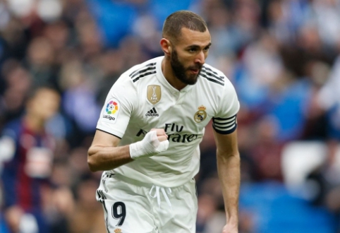 K. Benzema pabudintas "Real" palaužė "Eibar", "Rayo" užbaigė "Valencia" žygį