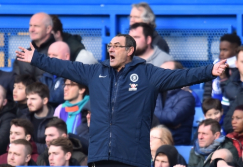 M. Sarri norėtų toliau dirbti "Chelsea" ekipoje