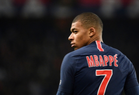 "France Football": "Real" pateiks beprotišką pasiūlymą už K.Mbappe