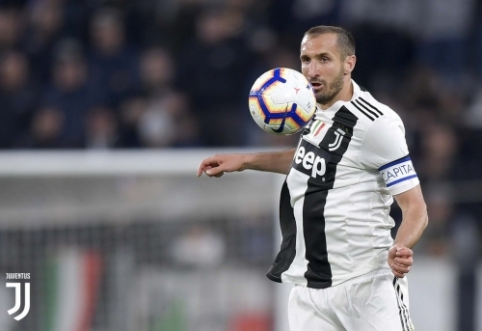 G.Chiellini: nenorime atostogauti, tačiau dabar trūksta spaudimo