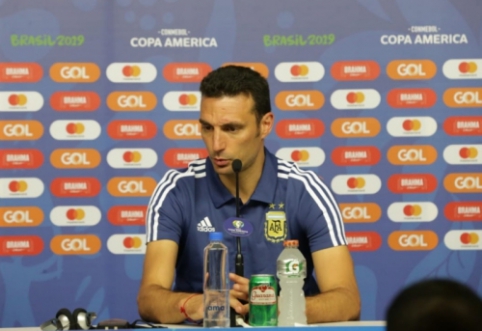 Argentinos treneris: "Mums pasisekė, kad vis dar turime šansą patekti į kitą etapą"