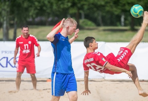 Startavo Lietuvos paplūdimio futbolo čempionatas