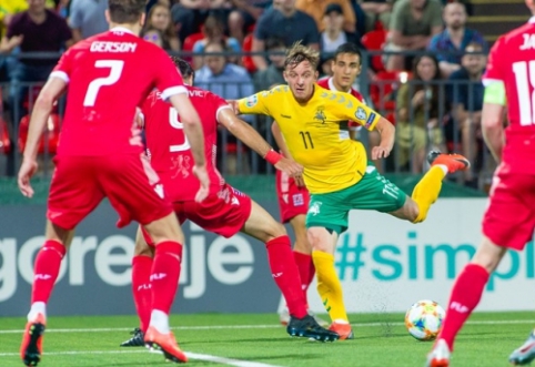 Devyniese rungtynes užbaigę lietuviai išplėšė tašką prieš Liuksemburgą