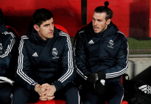 Madrido "Real" į Vokietiją išvyko be G. Bale'o ir traumą patyrusio T. Courtois