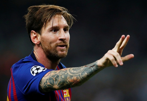 POP: L.Messi nusiskuto barzdą