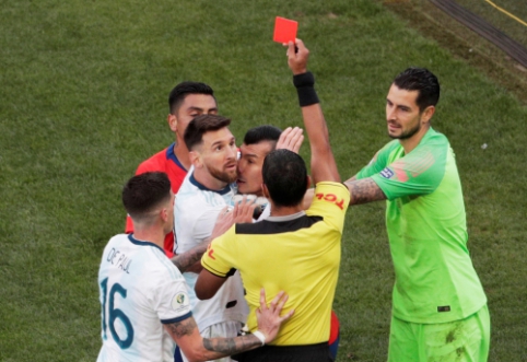 Kovoje dėl "Copa America" bronzos – kontraversiški teisėjo sprendimai ir argentiniečių pergalė