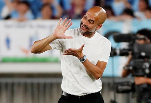 J.Guardiola: norime, kad L.Sane liktų