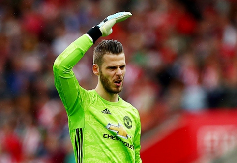 D.De Gea: būsime su Solskjaeru iki pat pabaigos