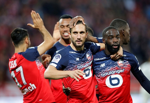 "Ligue 1": "Lille" nepasigailėjo "Bordeaux"