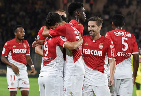 "Ligue 1": "Monaco" pasiekė dar vieną pergalę