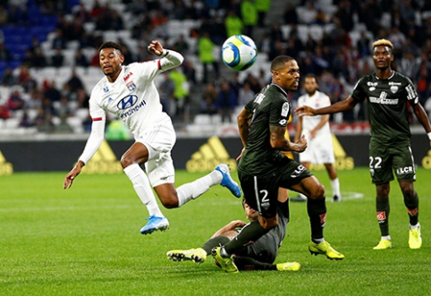 "Ligue 1": "Lyon" neįveikė autsaiderių