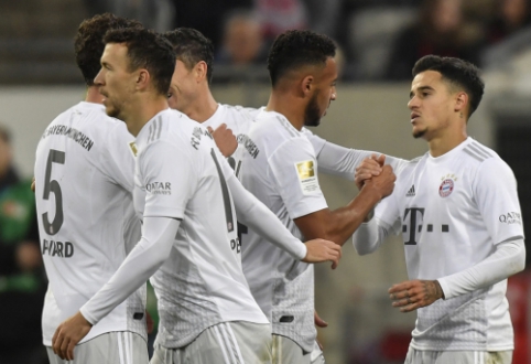 "Bayern" neturėjo vargo su "Dusseldorf", "Union" įveikė lyderius
