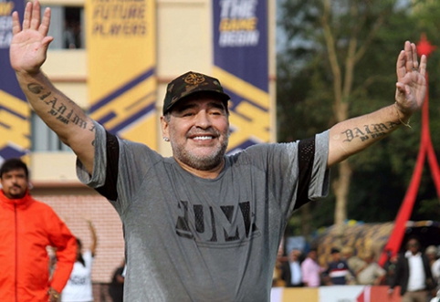 D.Maradona paliko "Gimnasia" trenerio postą