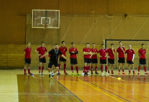 Nauja istorija: U-21 futsal rinktinė