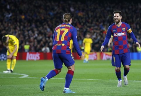 A. Griezmannas: "Vargu, ar dar kada nors išvysime tokį žaidėją, kaip Leo Messi"