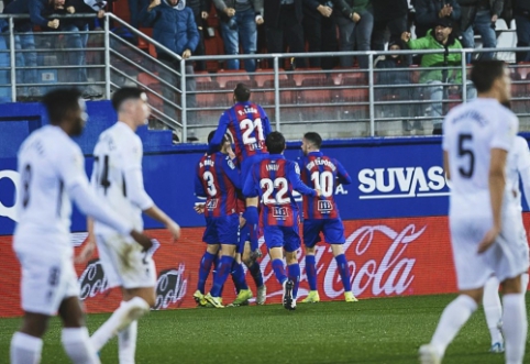 "Eibar" nutraukė penkių nelaimėtų rungtynių seriją "La Liga" pirmenybėse