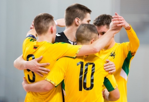Lietuvos futsalo rinktinė nepaliko šansų Šiaurės Airijai