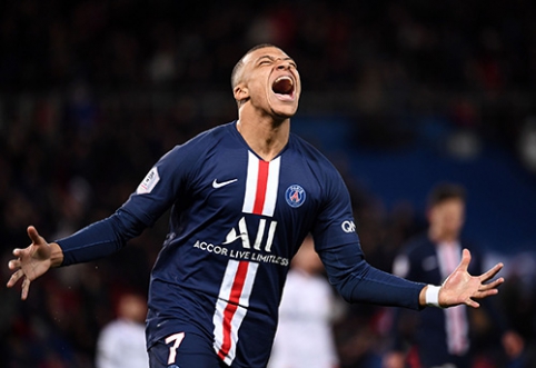 "Ligue 1": PSG sudaužė "Dijon"