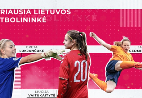 Geriausios Lietuvos futbolininkės iš arti