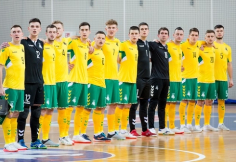 Futsal rinktinė: "Atėjo laikas Lietuvos pergalėms“