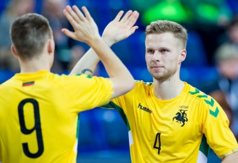 Futsal rinktinė atrankos barjerą įveikė su geriausiu savo rezultatu