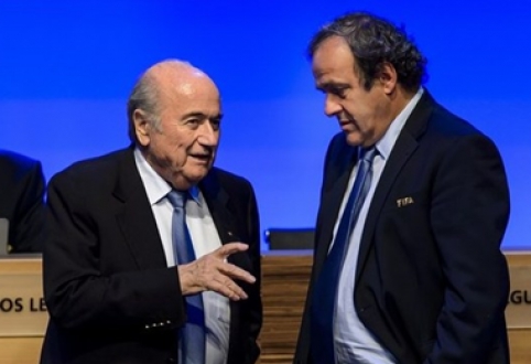 UEFA prezidentas M.Platini: daugiau neberemsiu S.Blatterio