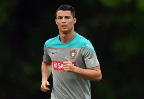 Portugalijos rinktinėje - nerimas dėl C.Ronaldo sveikatos