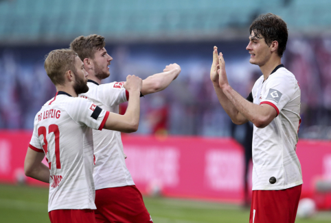 Bundeslyga: „Leipzig“ neišlaikė persvaros prieš „Hertha“