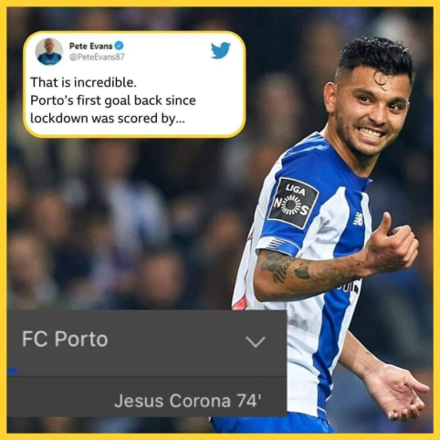 Pirmąjį „Porto“ įvartį atnaujinus čempionatą pelnė J. Corona