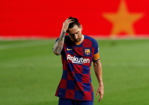 L. Messi dėl traumos praleis rungtynes su „Eibar“ 