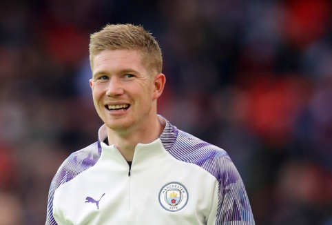 K. De Bruyne pasirašys ilgalaikį kontraktą su „Man City“