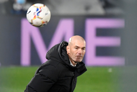 „Real“ kol kas neatleis Z. Zidane'o