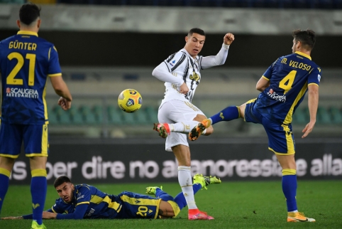 „Cagliari“ prezidentas: C. Ronaldo privalėjo būti išvytas