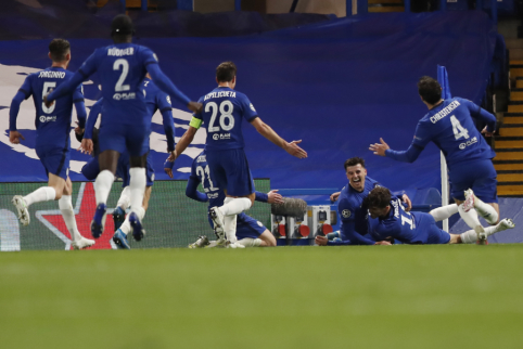 „Chelsea“ žengė į Čempionų lygos finalą