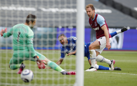 „Everton“ nutolino „West Ham“ ekipą nuo Čempionų lygos